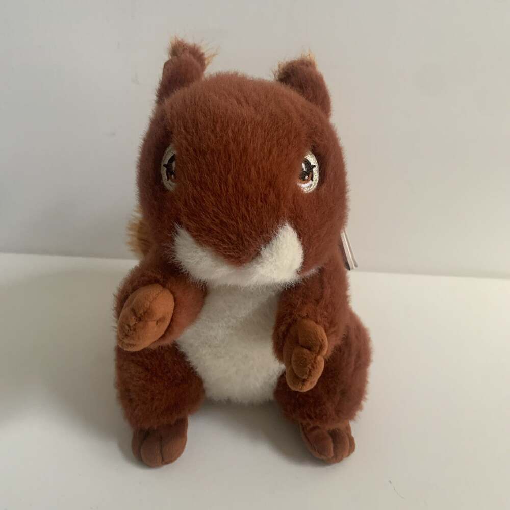 Keel Toys Keeleco 7'' Eco Friendly Red Squirrel Soft Toy Plush Brand New